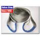 Hookless Kinetic Tow Strap 5 / 12 /14 / 28 Ton Off Road Recovery Strap For Trailer
