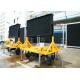 Dual Color P16 Portable Variable Message Sign Traffic Control With High Visible 1024mmx1024mm