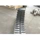 Block Patter Excavator Rubber Tracks 450 * 73.5 * 86 With Black Strong Rubber