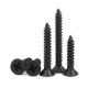 Black Zinc Plated DIN7504 M2-M6 Stainless Steel Countersunk Head Self-Tapping Screw