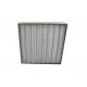 Synthetic Fiber Air Conditioner Pre Flat Panel Filter 5um Large Air Flow