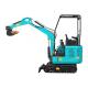 1100mm Track Gauge 1.7 Ton Soil Excavator Small Digger for Your Landscaping Business