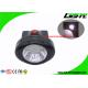 2.8 Ah Cordless LED Mining Headlamp With Black Color Light Weight