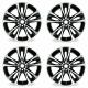 OEM Rim 75208 Black Wheel For 17-19 Toyota Corolla 17
