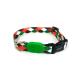 S M L Xsmall Padded Polyester Dog Collar And Leash Sublimation Printing