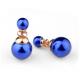 Italina. Regent Korean fashion jewelry earrings sided pearl sweet wind