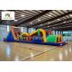 Giant Inflatbale Sport Games Blow UP Obstacle Course For Kids 2 Years Warranty