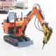 ZHONGMEI Agricultural Digger 0.8 Ton Power Strong Small Orchard Excavator