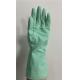 M 55g Green 300mm Latex Dishwashing Gloves Spray Flocklined