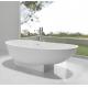 White Free Standing Soaker Tubs 1-2 People Capacity 1800*820*520mm