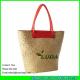 LUDA natural seagrass beach straw bag brand name designer handbags