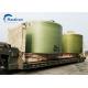 Green FRP Storage Tank Minimal Maintenance Fiberglass Reinforced Polyester Tank