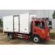SINOTRUK HOWO LIGHT TRUCK 115HP 4*2 refrigerator truck 4.2M 13.9CBM