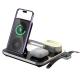 Magnetic 15W 10W Fast Qi Certified Wireless Charger For IPhone ABS PC Material