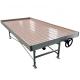 Commercial Greenhouse Rolling Benches / Seedbed Wire Greenhouse Bench for Flowers