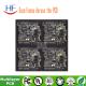 High Precision Prototype PCB Printed Circuit Board Black board 4 Layer Lead Free Surface Finishing