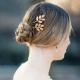 Olive Leaf bride headdress duckbill clip bangs clip hair accessories
