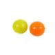 11.5cm Plastic Squeaky Dog Toys Colorful Pattern Ball Non Toxic Custom Shape