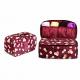 Fashionable Bra And Panty Travel Case / Portable Travel Lingerie Organizer Bag