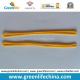 Hot Sale High Quality PVC Luggage Tag Loop Strip Solid Yellow Rope