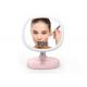 Wireless Charging LED Cosmetic Mirror ABS Material With Alarm Clock CE Approved