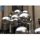 Silver 0.45m Inflatable Reflective Balloon For Wedding Party