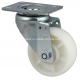 4 250kg Plate Swivel Tpa Caster Wheel in White Color for Various Applications 6714-26