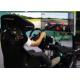 Servo Motor Car Racing Simulator Cockpit With Concave Clutch Design