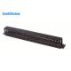 Space Saving Rack Cabinet Cable Management Good Corrosion Resistance