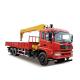 SQ 12T Hydraulic Mobile Truck Crane For High Operating Efficiency Construction Lifting
