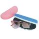 Portable Knitted Fabric Zip Around Glasses Case 162mm Length UV Proof