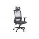 High Back 1190 Mm Staples Black Mesh And Fabric Task Chair