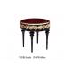 Hand carved furniture moroccan end table small round coffee table  TT-009