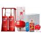 30L 40s 1.2MPa FM200 Fire Suppression System For Shopping Mall
