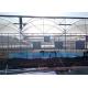 Large Plastic Cover Greenhouse Hot Galvanized Skeleton With Strong Ventilation Ability