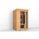 Indoor Full Spectrum 2 Person Infrared Sauna With Ventilation Window