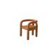 Modern Minimalist Small Fabric Chair Adjustable Restraint Head For Living Room
