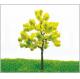 6.5cm Park Layout Iron Miniature Model Trees In Hand Made