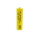Yellow PVC 1.2 V Nicd Battery Cells Rechargeable AA1000mAh Stick Type