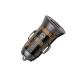 Universal Dual Port Car Charger QC 3.0 50W PD Quick Power Type C USB Car Charger