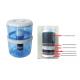 6 Stage Filtration Mineral Pot Water Filter , Mineral Water Purifier For Home