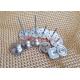 Stainless Steel Perforated Base Insulation Fixing Pins For Securing Rock Wool To Gypsum