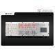 392*110mm Kiosk Metal Keyboard USB PS2 Port Medical Grade Keyboard