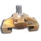 Cast Iron Broaching Jigs / Aluminium Drilling Jig Fixture Brass Machined Parts CNC