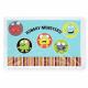 Adhesive Disposable Table Placemats For Baby / Infant / Toddler