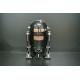 Gold Mix Black Type Robot Figure Toy , Small Star Wars Figures For Souvenir