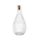 1000ml Transparent Simple Smooth Glass Bottles for Vodka Made of Super Flint Glass