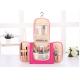 Hook toiletry bag portable travel storage bag large ear hanging double open cosmetic box
