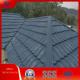 Anti Age Roofing Materials Color Stone Chips Coated Steel Roofing Tile