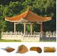 Traditional House Decoration Chinese Temple Roof Tiles / Ornament 250x220mm